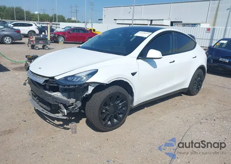 2023 Tesl Model Y Awd Awd/Long Range Dual Motor All-Wheel Drive из США, поврежденный, VIN 7SAYGDEE3PA143014